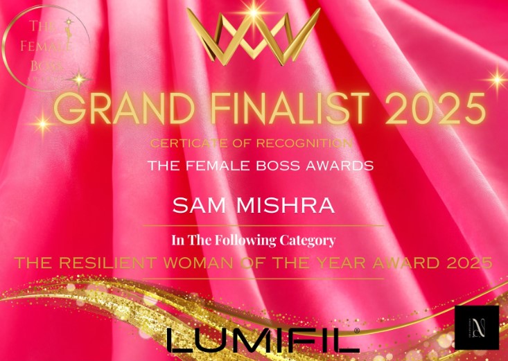 The Female Boss Awards 2025 (National)- Resilient Woman of the Year (Finalist)