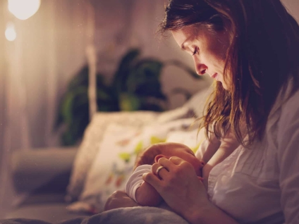 Self Breast Massage to Promote Milk Flow