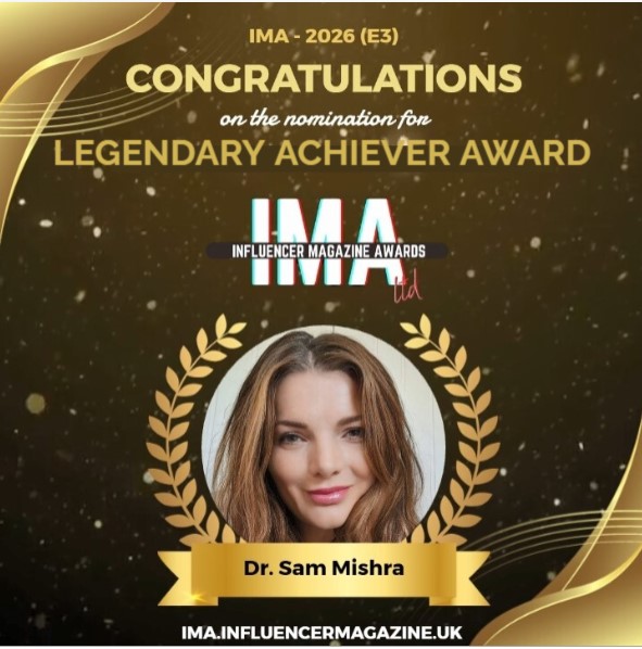 Legendary Achiever - Influencer Magazine Awards 2026 (Nominated)