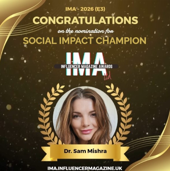 Social Impact Champion - Influencer Magazine Awards 2026 (Nominated)