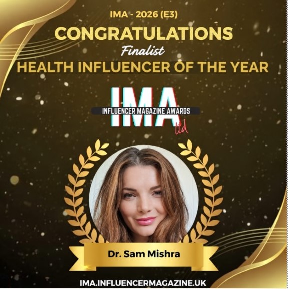 Health Influencer of the Year Award - Influencer Magazine Awards 2026 (Finalist)