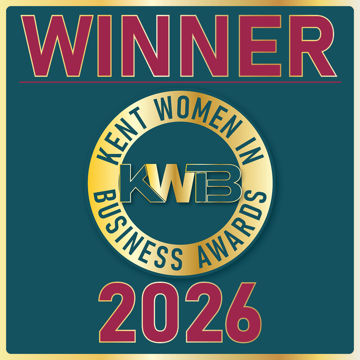 Women's Champion (Gold) - Kent Women in Business Awards 2026
